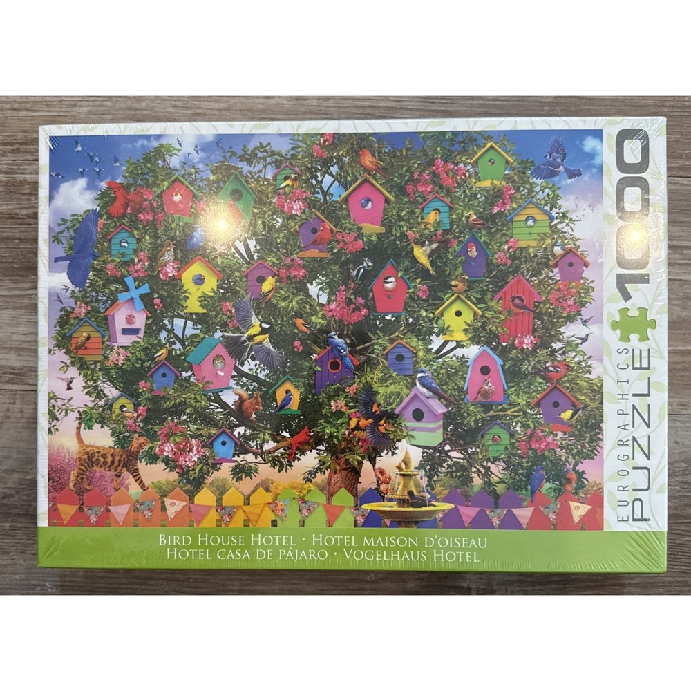 Bird‎ House Hotel 1000 Piece Jigsaw Puzzle Eurographics Brand New